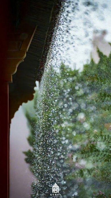 故宫天坛雨中尽显水墨诗意 古韵新生